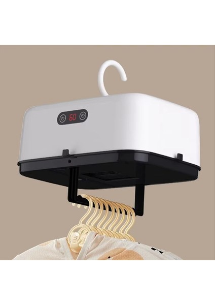 Taşınabilir kıyafet kurutma makinesi, mini/apartman seyahati için kompakt kurutucu, ayarlanabilir zamanlayıcı AB fişi ile küçük hızlı kurutma makinesi (Yurt Dışından) indirimleri