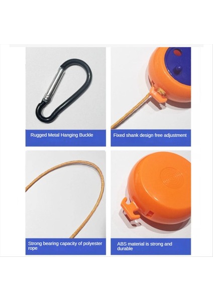 Taşınabilir Seyahat Çamaşır Ipi, Kapalı Çamaşır Ipi ve Açık Kamp Çamaşırları Için Geri Çekilebilir Çamaşır Ipi (Yurt Dışından) fırsatları