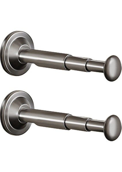 2pcs Emme Kupası Giysisi Askı Depolama Organizatör Ev Balkon Çok Fonksiyonlu Duvara Monte Askı Gri (Yurt Dışından) fiyatları