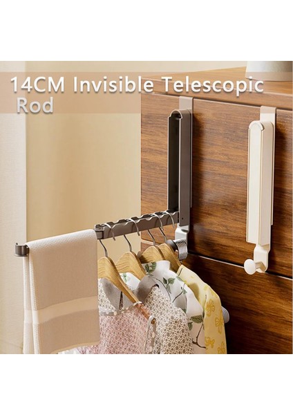 Katlanır Giysiler Kurutma Rafı, Kapı Kancası Giysisi Askısı, Kıyafet Askısına Çarpmanıza Gerek Yok, Portatif ve Katlanabilir Siyah (Yurt Dışından) fırsatları