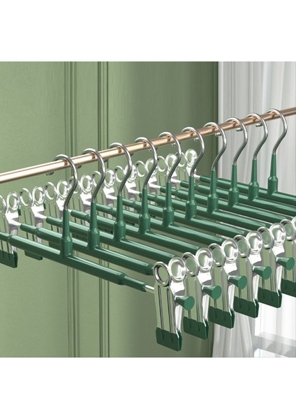 Giysiler Pantolon Askı Alan Tasarlayan 360 Derek Dönen Kanca Etek Klipsi Ayarlanabilir Kelepçe Askı (Yurt Dışından) indirimleri