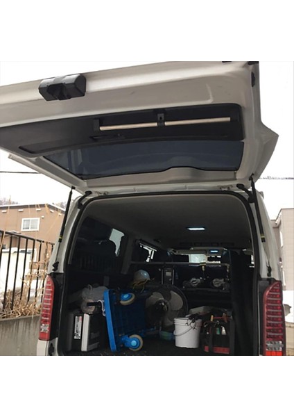 Toyota Hiace 200 Serisi Süper Gl Gl Vagon Araba Giysileri Raf Uygun Askı Pole (Yurt Dışından) modelleri