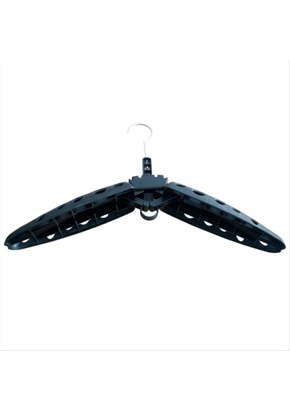 Wetsuit Askı Katlanabilir Sörf Sahibi Askılar Tüplü Dalış Aksesuar Katlanır Havalandırmalı Askı, Siyah (Yurt Dışından)