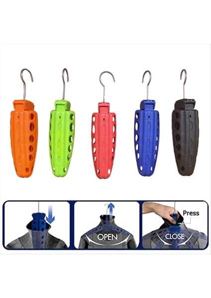 Wetsuit Askı Katlanabilir Sörf Sahibi Askılar Tüplü Dalış Aksesuar Katlanır Havalandırmalı Askı, Siyah (Yurt Dışından) modelleri