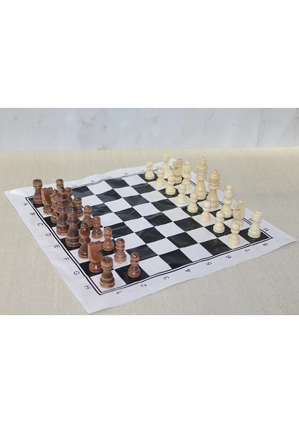 Ahşap Satranç Taşı 9 cm ALK2603