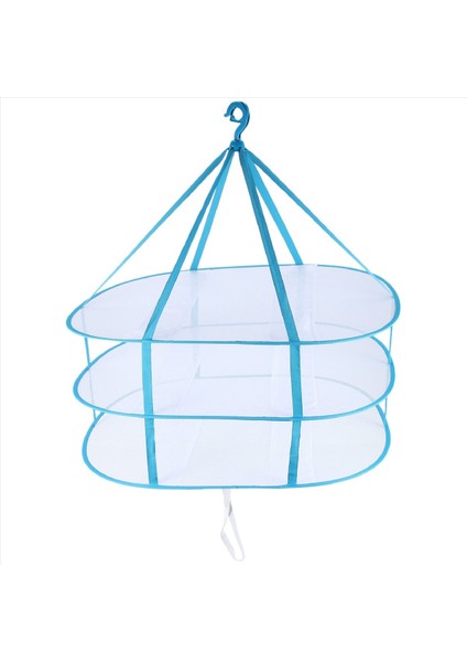 3 Katmanlı Taşınabilir Örgü Giysileri Asılı Kurutucu, Katlanabilir Kazak Kurutma Rafı, Katlanabilir Asılı Çamaşır Rafı (Yurt Dışından) modelleri