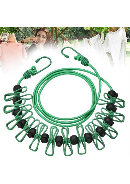Clothesline, Clothespins ile Taşınabilir Çamaşır Ipi, Ayarlanabilir Kaymaz Çamaşır Ipi, Kapalı Açık Seyahat Kampı Siyah (Yurt Dışından) modelleri