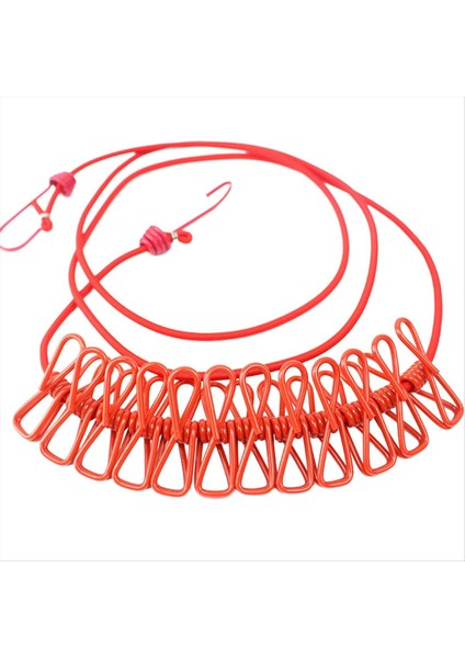 B Geri Çekilebilir Giysiler Kurutma Raf Halat ile Çamaşır Kurutma Hattı Kampı Için Taşınabilir Camsline Giyim Hattı (Yurt Dışından)