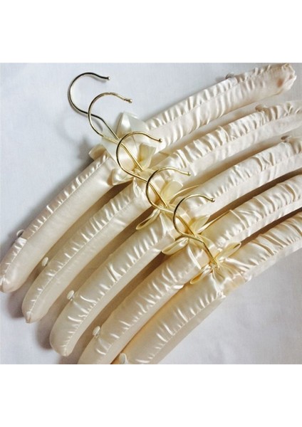 10 Pcs Kaymaz Askı Beyaz Askılar Kazak Askılar Etek Askılar Kadınlar Için Yastıklı Askılar Giyim Köpük Ceket Askı (Yurt Dışından)