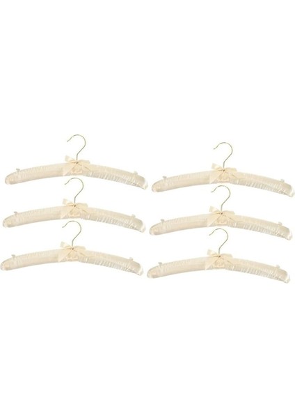 10 Pcs Kaymaz Askı Beyaz Askılar Kazak Askılar Etek Askılar Kadınlar Için Yastıklı Askılar Giyim Köpük Ceket Askı (Yurt Dışından) modelleri