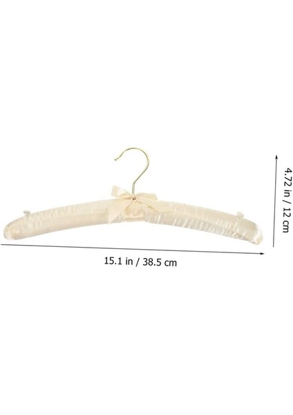 10 Pcs Kaymaz Askı Beyaz Askılar Kazak Askılar Etek Askılar Kadınlar Için Yastıklı Askılar Giyim Köpük Ceket Askı (Yurt Dışından) fırsatları