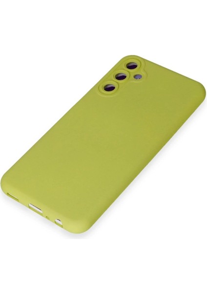 CPT83 Samsung Galaxy M14 5g Kılıf Nano Içi Kadife Silikon - Sarı fırsatları