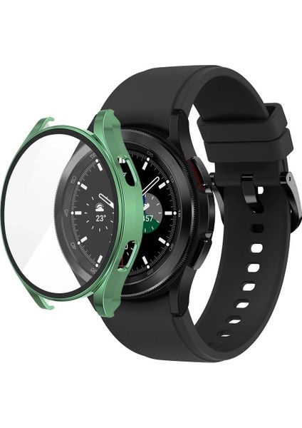 CPT83 Watch 5 44MM Wall Camlı Kasa Ekran Koruyucu - Koyu Yeşil fiyatları