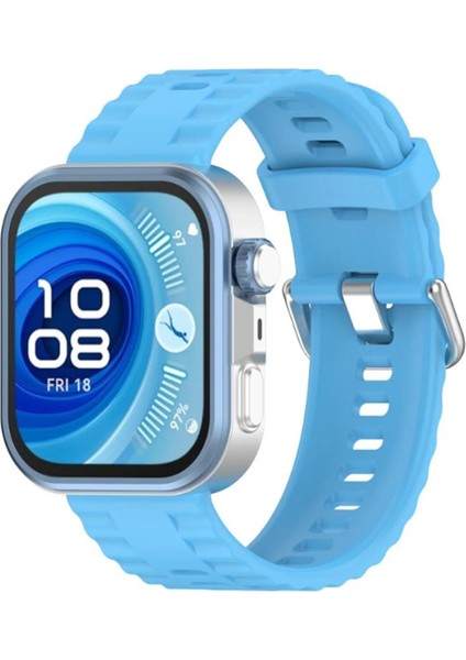 CPT83 Huawei Watch Fit 3 Klasik Kordon - Turkuaz