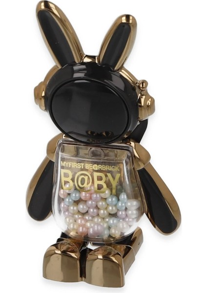 CPT83 Astro Stand Tavşan Astronot - Siyah