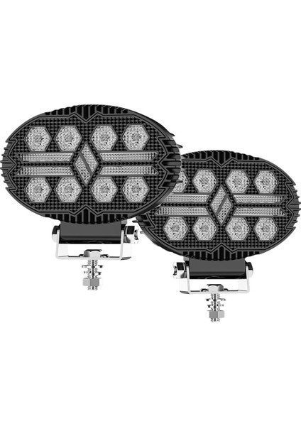 Oval 5 5 Inç Araba LED Iş Işıkları Kamyon Atv Utv Suv Motosiklet Arabası Römorku Teknesi Için Çalışma Günleri (Yurt Dışından) modelleri