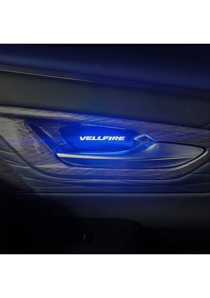 Toyota Vellfire Için 40 Serisi 2023+ Araç Ön Kapı Yemeği Ayarlanabilir Renk Döngüsel Renk Değişikliği Ortam Işıkları (Yurt Dışından) modelleri