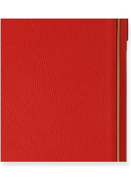 CPT83 iPhone 7 Plus Kılıf Coco Deri Silikon Kapak - Kırmızı fırsatları