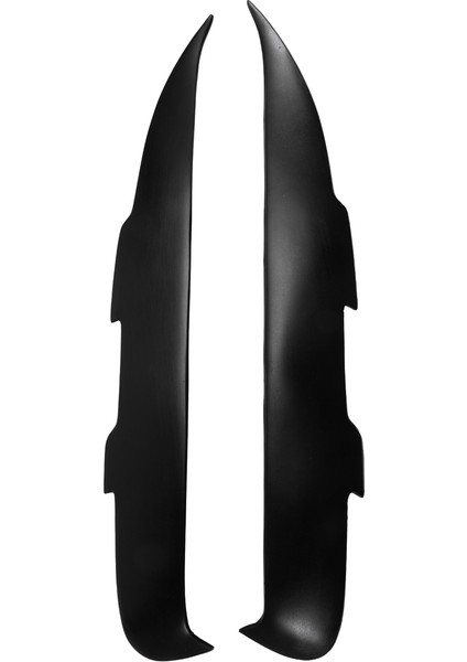 Mazda Mx-5 2009-2015 Için Mat Siyah Reçine Ön Far Kaş Göz Kapağı Şeridi (Yurt Dışından)