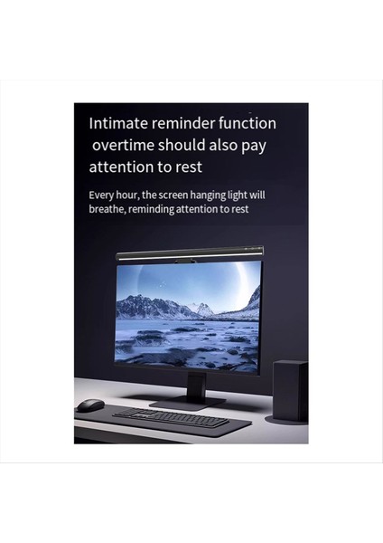 Işık Çubuğu Dokunma / Kablosuz Uzaktan Çift Kontrol Göz Koruması, Bilgisayar Için Parlama Önleyici USB Okuma Işığını Izleyin (Yurt Dışından) modelleri