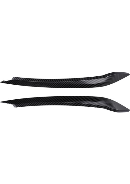 Vw Polo Için Araba Far Kaş Kalıp Kalıp Trim Sticker 2019-2022 Lamba Göz Kapakları Dekoratif Şeritler Kapak Kapağı C (Yurt Dışından)