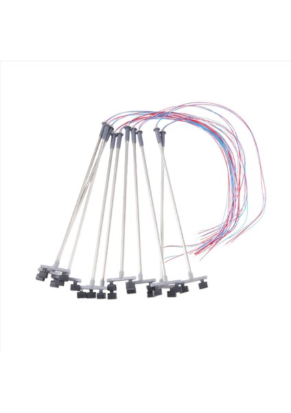 10PCS 2led Street Lambası 1 100 Ho Ölçekli Sokak Işık Manzarası Kum Tablosu Model 2 Için Mini Lampost (Yurt Dışından) fiyatları