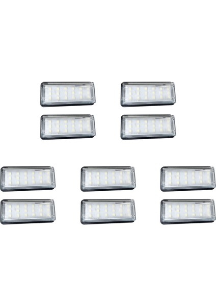 Toyota Land Cruiser / Lexus GX470 81270-60330 Için 5x Araba Plakası Işık Plakası Işığı (Yurt Dışından)