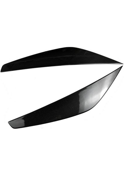 Ford Escape Için Kuga Maverick 2017-2020 Ön Far Lambası Kapağı Şerit Kaş Döşeme Etiketi Gerçek Karbon Fiber (Yurt Dışından) fırsatları