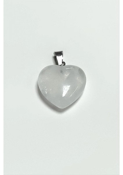 Ieg Kuvars Kalpli Doğaltaş Kolye Ucu Küçük 1,5 cm