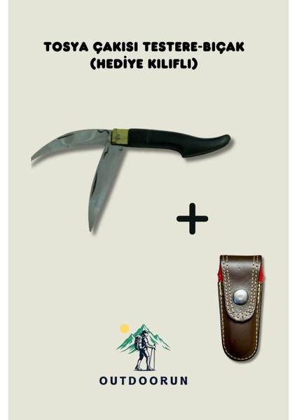 Tosya Çakısı Testere-Bıçak (Hediye Kılıflı)