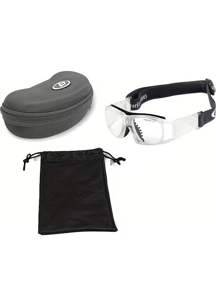 Numaralı Olabilen Sporcu Gözlüğü + Kılıf + Mikro Fiber Bez + Temizlik Spreyi