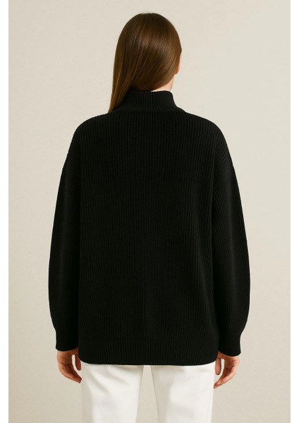 Velmora Yarım Fermuarlı Triko Kazak - Selanik Örgü - modelleri