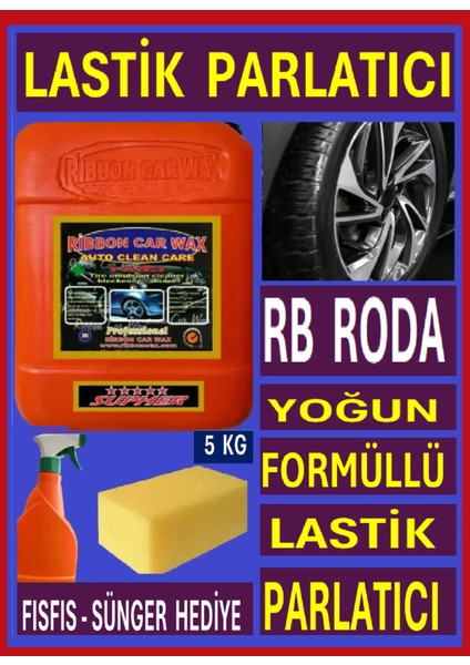 Rb Roda ( Lastik Parlatıcı - Siyahlaştırıcı ) 5 kg