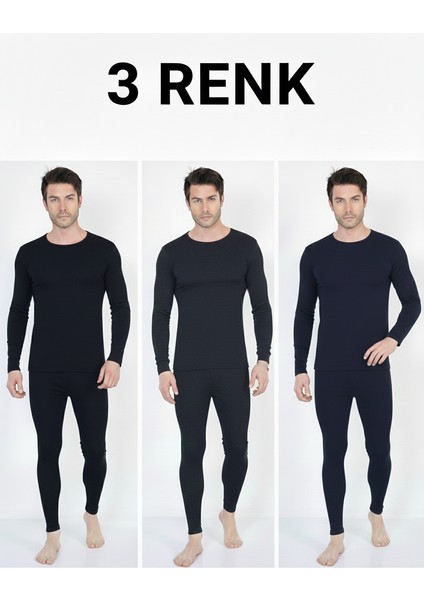 Isıl Termal | 3'lü Erkek Termal Takım Koleksiyon 3 Renk( Siyah,antrasit ,lacivert ) fiyatları