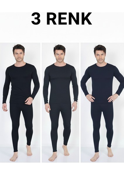 Isıl Termal | 3'lü Erkek Termal Takım Koleksiyon 3 Renk( Siyah,antrasit ,lacivert ) indirimleri