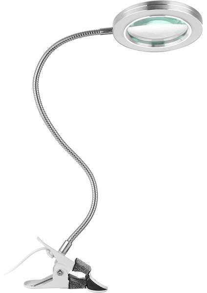 8x Büyütmeli Mandallı, USB Girişli Masa Lambalı, Okuma ve Güzellik Salon Için Büyüteç 208 fırsatları