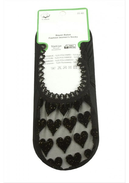 Ieg Kalp Dantel Babet Çorap