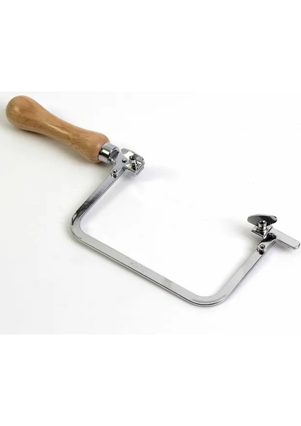 Sabit Kıl Testere Kolu - Ahşap Sap 13,5cm