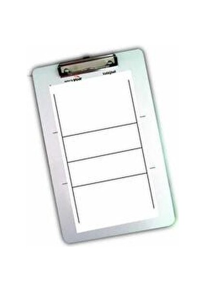 Voleybol Taktik Tahtası 36x23 cm Kullanım Amacıyla Tasarlanmış Pratik Aksesuar modelleri