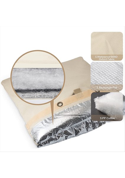 Açık Su Musluk Kalınlaştırılmış Kapak Çorap Kış Dondurma Koruyucusu Su Geçirmez Musluk Antifriz Koruyucu Kapak 62X63CM (Yurt Dışından) fırsatları