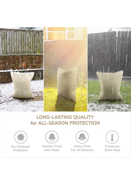 Açık Su Musluk Kalınlaştırılmış Kapak Çorap Kış Dondurma Koruyucusu Su Geçirmez Musluk Antifriz Koruyucu Kapak 62X63CM (Yurt Dışından) indirimleri