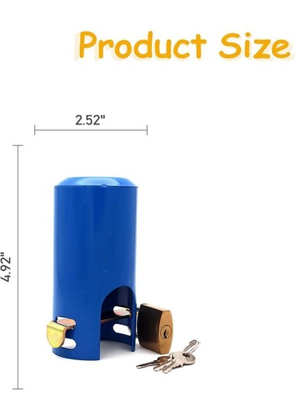 Su Musluk Kilidi Dış Mekan/mutfak/bahçe Hortumu Musluk Musluk Kilidi Hırsızlığı Önleyici Çocuk Geçirmez Metal Musluk Koruma Kapak Stili (Yurt Dışından) modelleri