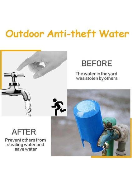 Su Musluk Kilidi Dış Mekan/mutfak/bahçe Hortumu Musluk Musluk Kilidi Hırsızlığı Önleyici Çocuk Geçirmez Metal Musluk Koruma Kapak Stili (Yurt Dışından) indirimleri