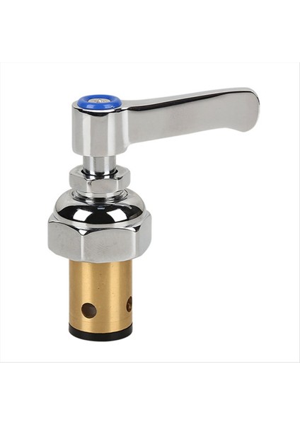 Tutma Kök Montajı Pirinç Musluklara Uyuyor 002713-40 002714-40, Mavi Soğuk Yan Mil Montajı (Yurt Dışından)