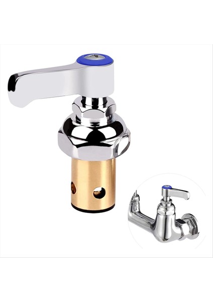 Tutma Kök Montajı Pirinç Musluklara Uyuyor 002713-40 002714-40, Mavi Soğuk Yan Mil Montajı (Yurt Dışından) fiyatları