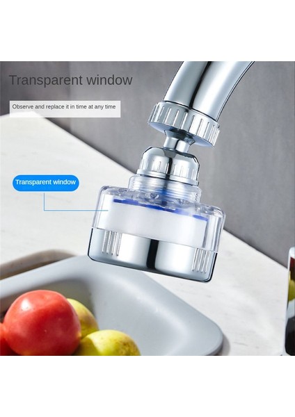 Lavabo Su Filtresi Musluk, Musluk Filtresi, 360 ° Dönen Musluk Filtreleri Temizleyici Ev Banyo ve Mutfak Için Musluk Filtrasyonu (Yurt Dışından) modelleri