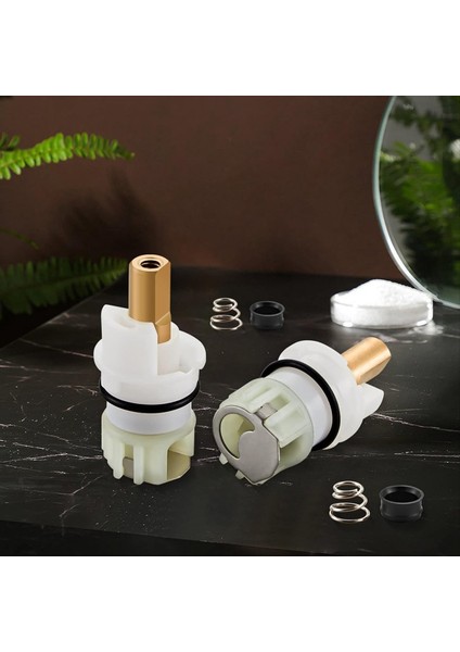 RP25513 Musluk Kök Montajı Yedek Kiti Kartuşlu Iki Saplı Musluk Onarım Kiti RP4993 Koltuk Yayları, 2 Paket (Yurt Dışından) indirimleri