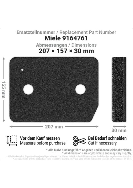 Miele T1 Tumble Kurutma Makinesi Için 6pcs Filtresi 9164761 Tumble Kurutucular Için Yedek Parça (Yurt Dışından) fırsatları