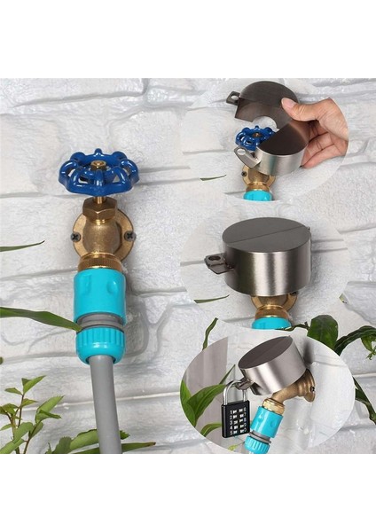 Açık Musluk Kilit Sistemi -Gate Valf Lockoutdevice -Gen Valf -Kapak ve Kod Kilitiyle Su Hırsızlığı, Yetkisiz Durdur (Yurt Dışından) fırsatları