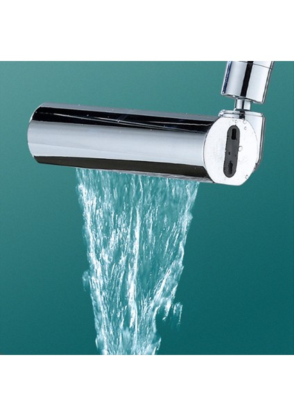 Çok Fonksiyonlu Lavabo Musluk Konnektörü Mutfak Lavabo Şelalesi 720 ° Rotasyon Museti 4 Mod Su Çıkışı Evrensel (Yurt Dışından) indirimleri